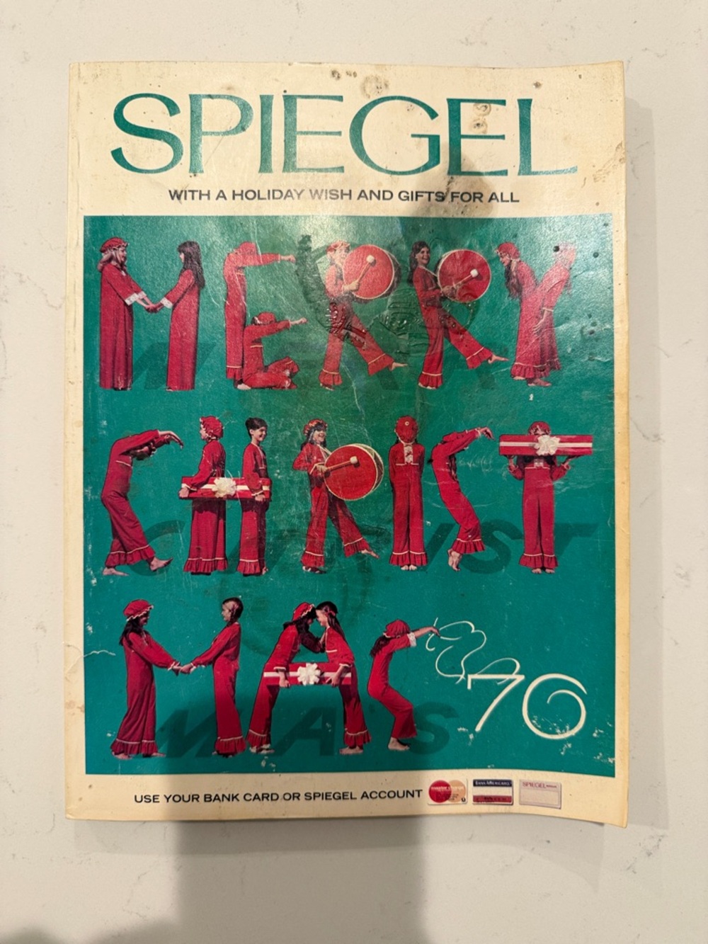 Spiegel Christmas Catalog 1976 Vintage Collectors Bible/Reference Book